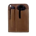 1791 Everyday Carry Leather Pocket Tool Organizer for Multitool, Pen / Pen Light, Cash / Cards for Pocket Carry WEB-PK-ORG-CHN-A